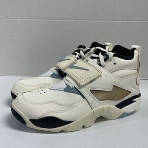 Nike Air Diamond Turf Must Be The Money IF2534 100 Size 9 White Blue Deion Gold